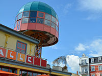 Die Promenadenhalle in Zinnowitz